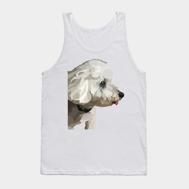 Shitzu Bolognese Dog Tank Top by jrepkin